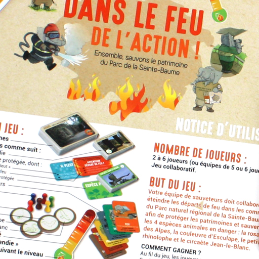 Dans le feu de l'action !